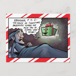 Cartes Pour Fêtes Annuelles Fantôme de grippe-sou de cadeaux de Noël