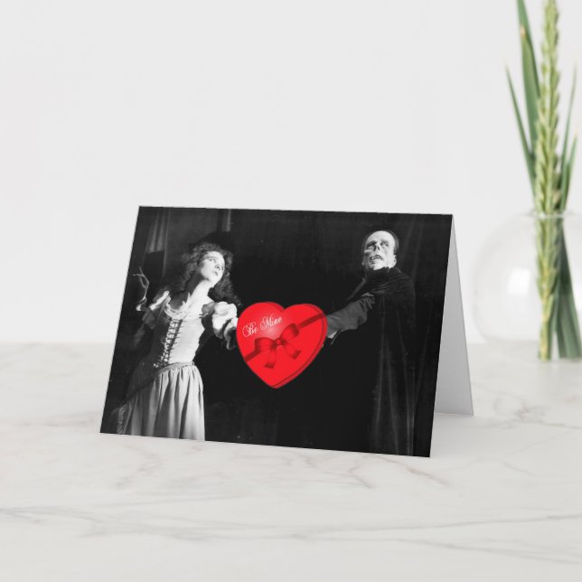 Cartes Pour Fêtes Annuelles Fantôme de l'amour (Devant)
