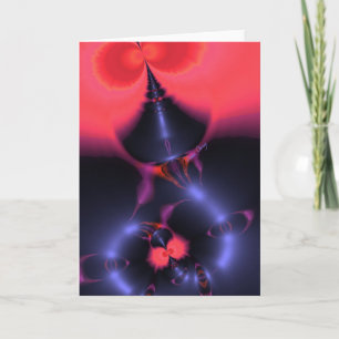 Cartes Pour Fêtes Annuelles Fantôme en cristal - étreinte de surprise de