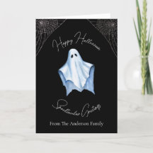 Fantôme et toiles d'araignée en drap blanc Hallowe