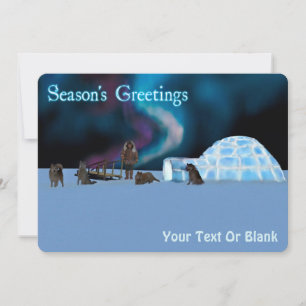 Cartes Pour Fêtes Annuelles Far North Christmas - Bonnes Fêtes