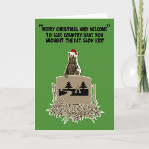 Cartes Pour Fêtes Annuelles Fatigue drôle Noël