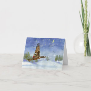 Cartes Pour Fêtes Annuelles Faucon féerique