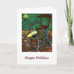 Cartes Pour Fêtes Annuelles Fauteuil de Paul Guaguin par Vincent van Gogh