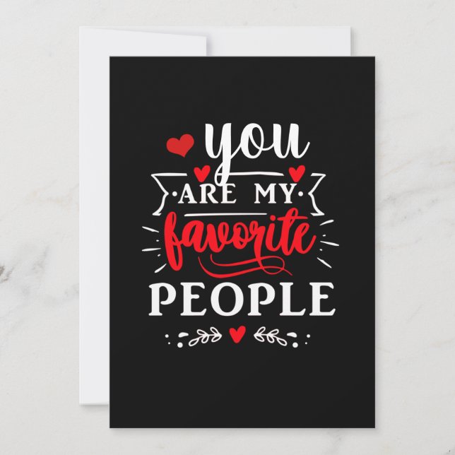 Cartes Pour Fêtes Annuelles Favori meilleur ami Valentine (Devant)