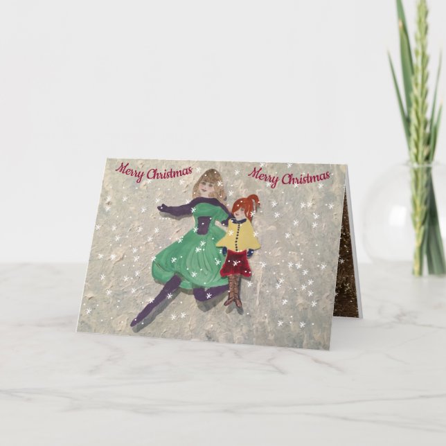 Cartes Pour Fêtes Annuelles Fée (Devant)