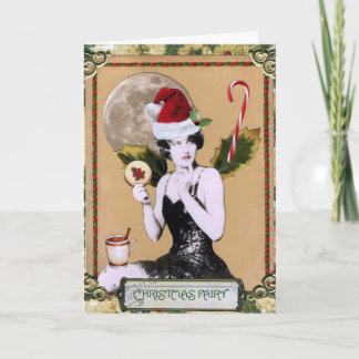 Cartes Pour Fêtes Annuelles Fée de Noël