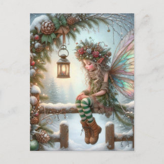 Cartes Pour Fêtes Annuelles Fée de Noël