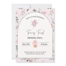 fée premier anniversaire 1er anniversaire invitati
