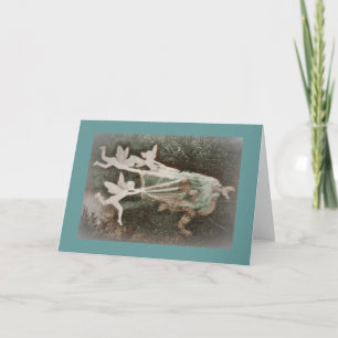 Cartes Pour Fêtes Annuelles Féeries à couver Nisse (gnome)