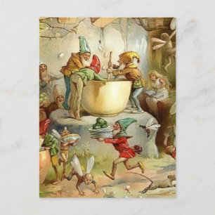 Cartes Pour Fêtes Annuelles "Fées victoriennes" par E S Hardy