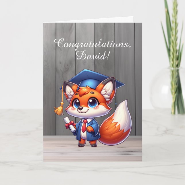 Cartes Pour Fêtes Annuelles Félicitations à l'obtention du diplôme - Happy Gra (Devant)