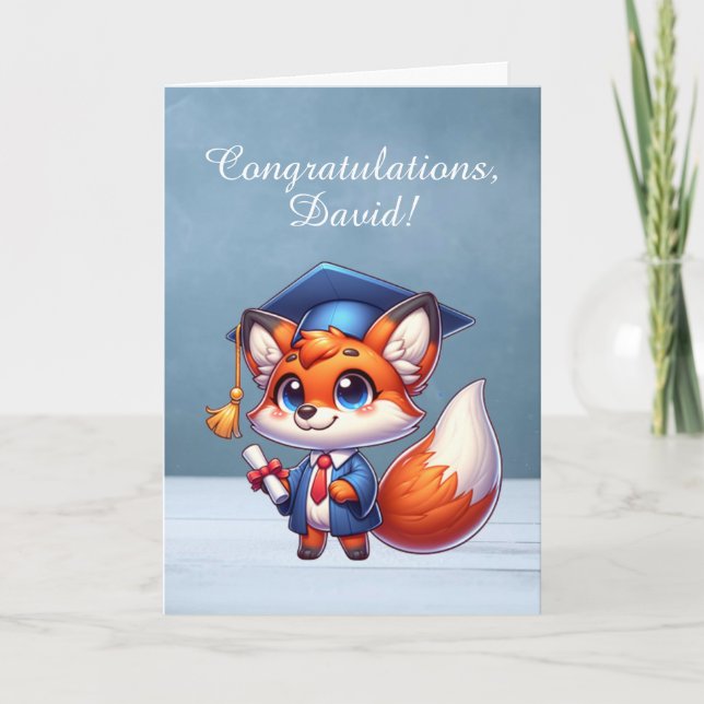 Cartes Pour Fêtes Annuelles Félicitations à l'obtention du diplôme Happy Grad  (Devant)