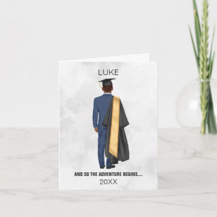 Cartes Pour Fêtes Annuelles Félicitations pour la remise des diplômes, robe et