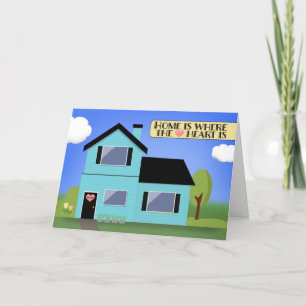 Cartes Pour Fêtes Annuelles Félicitations pour votre nouvelle maison Little Bl
