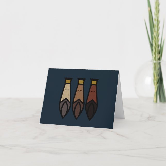 Cartes Pour Fêtes Annuelles Feliz Día de Reyes (Devant)