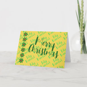 Cartes Pour Fêtes Annuelles Feliz Navidad