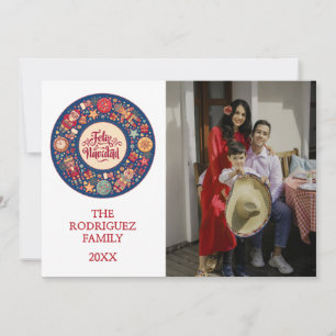 Cartes Pour Fêtes Annuelles Feliz Navidad