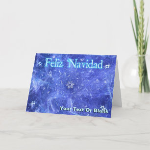 Cartes Pour Fêtes Annuelles Feliz Navidad - Blizzard