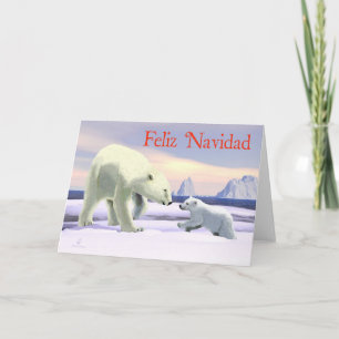 Cartes Pour Fêtes Annuelles Feliz Navidad - Mama Nez Meilleur