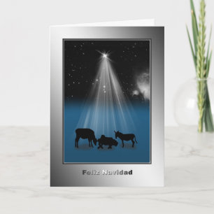 Cartes Pour Fêtes Annuelles Feliz Navidad, "Merry Christmas" Spanish Card