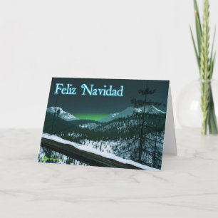 Cartes Pour Fêtes Annuelles Feliz Navidad - Nuit silencieuse