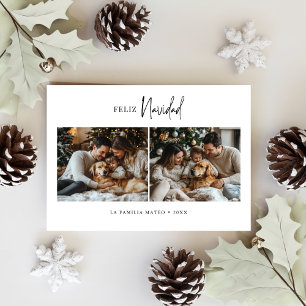 Cartes Pour Fêtes Annuelles Feliz Navidad Spanish Christmas 2 Photo