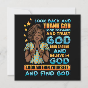 Cartes Pour Fêtes Annuelles Femmes chrétiennes noires melanin sista amis amour