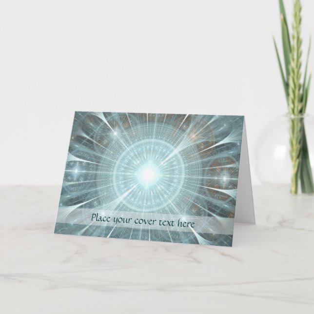Cartes Pour Fêtes Annuelles Fenêtre de la cathédrale de Noël (Devant)