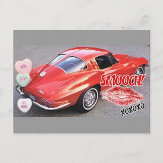 Cartes Pour Fêtes Annuelles Fenêtre de la Saint Valentin Red Split
