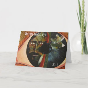 Cartes Pour Fêtes Annuelles Fenêtre vers l'âme