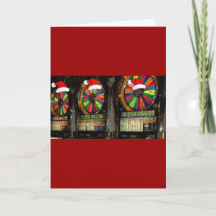 Cartes Pour Fêtes Annuelles Fentes de Noël à Las Vegas