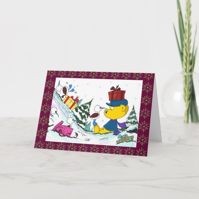 Cartes Pour Fêtes Annuelles Ferald | Noël (Devant)