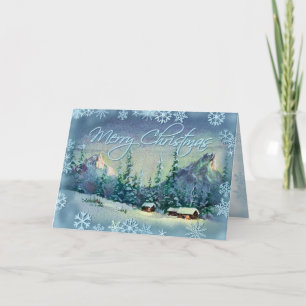 Cartes Pour Fêtes Annuelles FERME DE NOËL MERRY par SHARON SHARPE