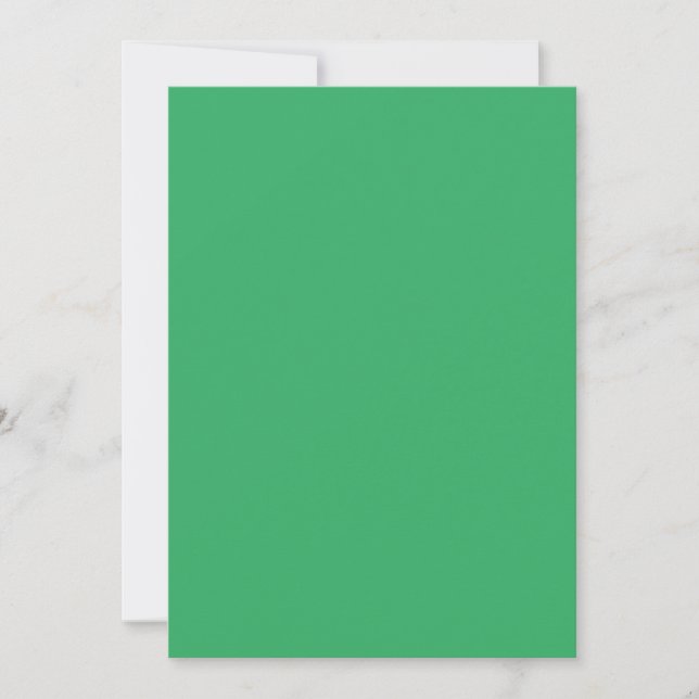 Cartes Pour Fêtes Annuelles Ferne, Vert grenouille, Gulf Stream, (Devant)