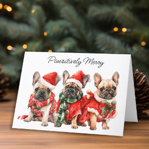 Cartes Pour Fêtes Annuelles Festif Chien de Chien de Chien de Chien de Chien P