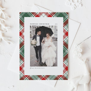Cartes Pour Fêtes Annuelles Festif Motif tatan marié Photo de Noël