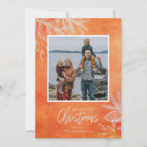 Festif Photo Merriest Christmas Snowflake