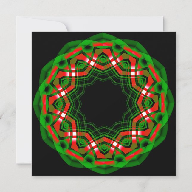 Cartes Pour Fêtes Annuelles Festival de Yule celtique (Devant)