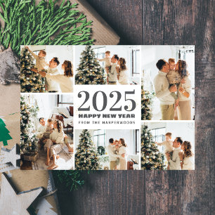 Cartes Pour Fêtes Annuelles Festive   Élégant Joyeux Nouvel An 6 Photo