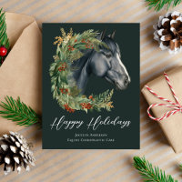 Festive Equestrive Business Entreprise Noël
