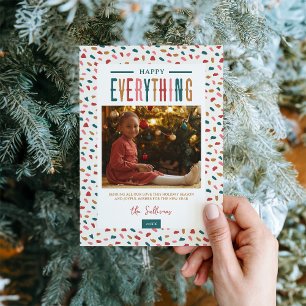 Cartes Pour Fêtes Annuelles Festive Happy Everything 4 Photo