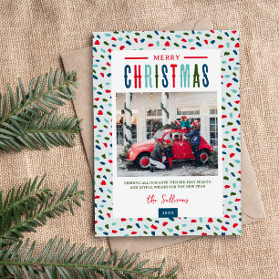 Cartes Pour Fêtes Annuelles Festive Joyeux Noël 4 Photo