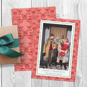 Cartes Pour Fêtes Annuelles Festive Noël Ornements Ananas Photo
