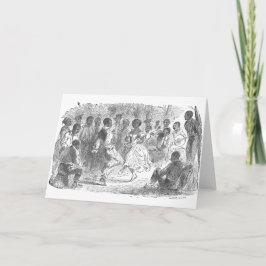 Cartes Pour Fêtes Annuelles Festivités de réveillon de Noël sur un domaine de