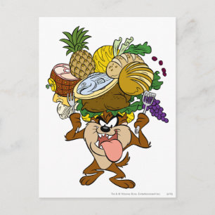 Cartes Pour Fêtes Annuelles Fête d'action de grâces TAZ™ B/W 2