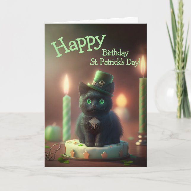 Cartes Pour Fêtes Annuelles Fête de la St. Patrick's (Devant)