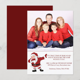 Cartes Pour Fêtes Annuelles Fête de Noël au Père Noël