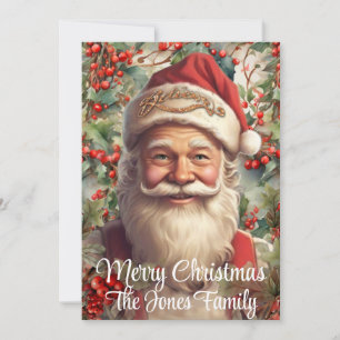 Cartes Pour Fêtes Annuelles Fête de Noël du Père Noël Saint Nicolas