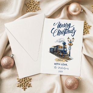 Cartes Pour Fêtes Annuelles Fête de Noël du train Polar Express